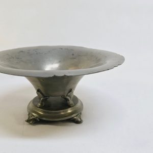 Elegant GAB Tenn-skål från 1933 – Svensk Hantverkshistoria i Tidlös Design