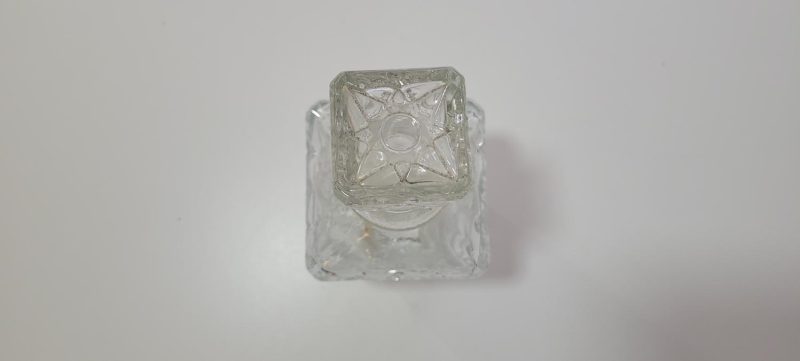 Glaskaraff med lock - 25cm