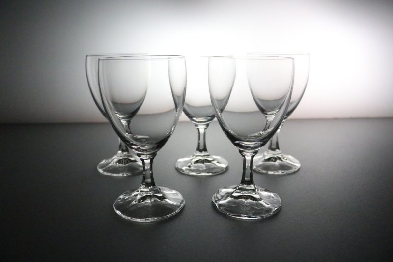 Eleganta Vinglas – Set om 5 st på 14 cm Höjd