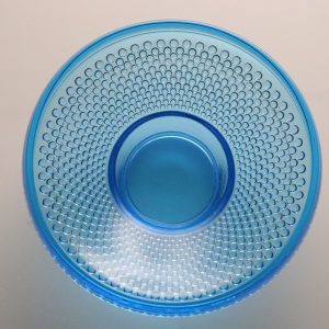 Turkos Glasskål/skål Nybro Glasbruk - D16cm