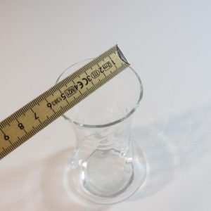 VAS, glas, 15cm