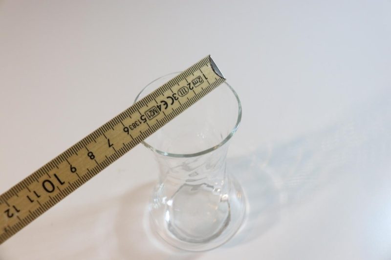 VAS, glas, 15cm