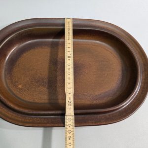 Uppläggningsfat, Arabia, "Ruska", Glaserad stengods, Designer: Ulla Procopé