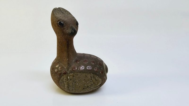 Skulptural keramikfigur från Nittsjö av Thomas Hellström