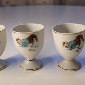 ÄGGKOPPAR, 4 stycken, porslin, Kina