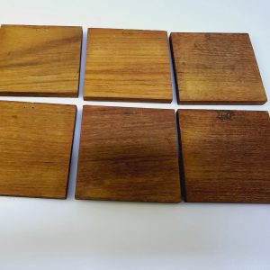Set med 6 vintageunderlägg – Klassiska bilar