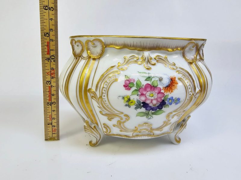 Elegant kruka från Rosenthal – Handmålad Bavaria-porslin