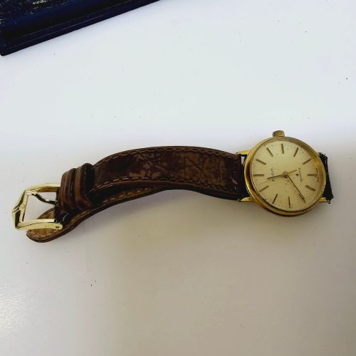 Elegant vintageklocka från FACIT – Swiss Made Quartz