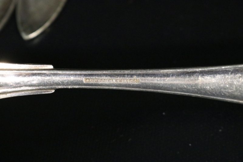 Antikt Set med Nysilverskedar – Gense Alp, Design H. Carlsson