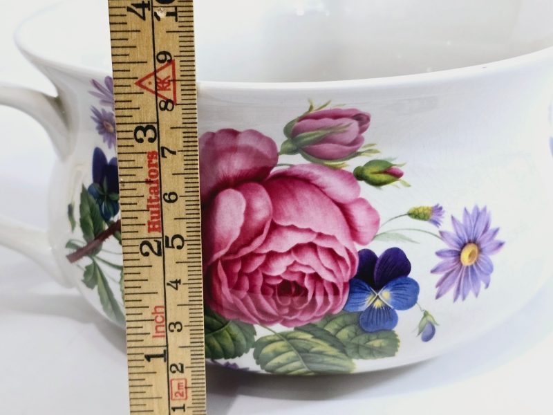 Vintage Skål med Handtag - Portmeirion Pottery, Stoke-on-Trent, England