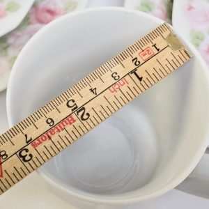 Charmig kaffeservis "Rosa Symphonia" från Svaneholm, 15 delar
