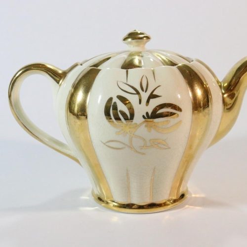 Tekanna "Sudlow's Burslem" "Rita" England- 50-talet, hand painted