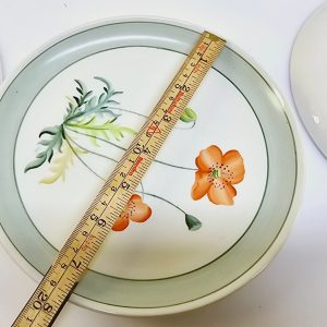 Elegant samling tallrikar – Gefle och Upsala-Ekeby