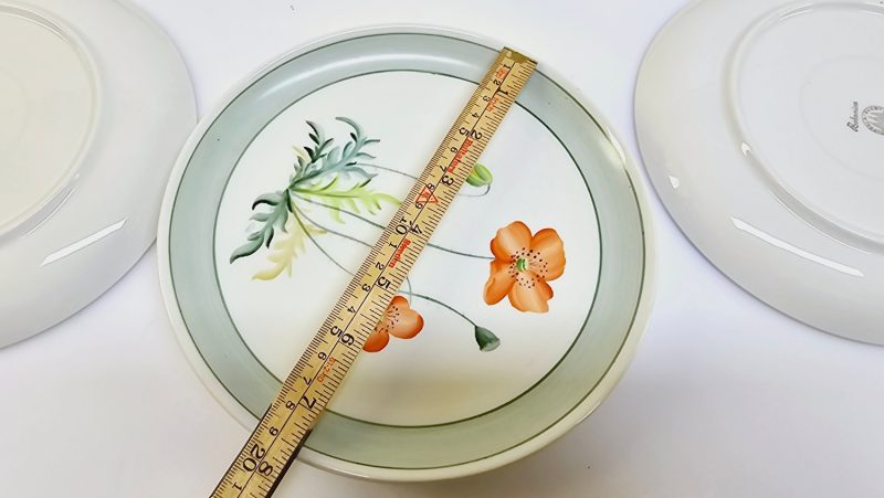 Elegant samling tallrikar – Gefle och Upsala-Ekeby