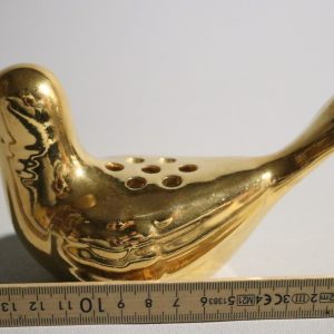 Exklusiv Fågel i Guld från Guldkroken Hjo - Design av Märta Grunditz
