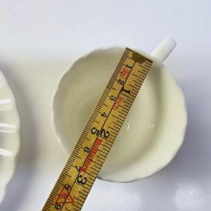 Rosa Florantes tekopp med fat från Yamaka Japan