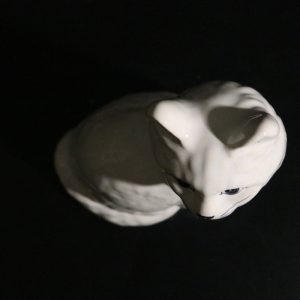 Charmig Porslinskatt från Guldkroken Hjo, 15 cm