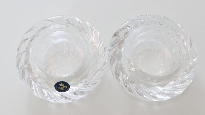 Ljuslyktor, ett par, Royal Copenhagen
