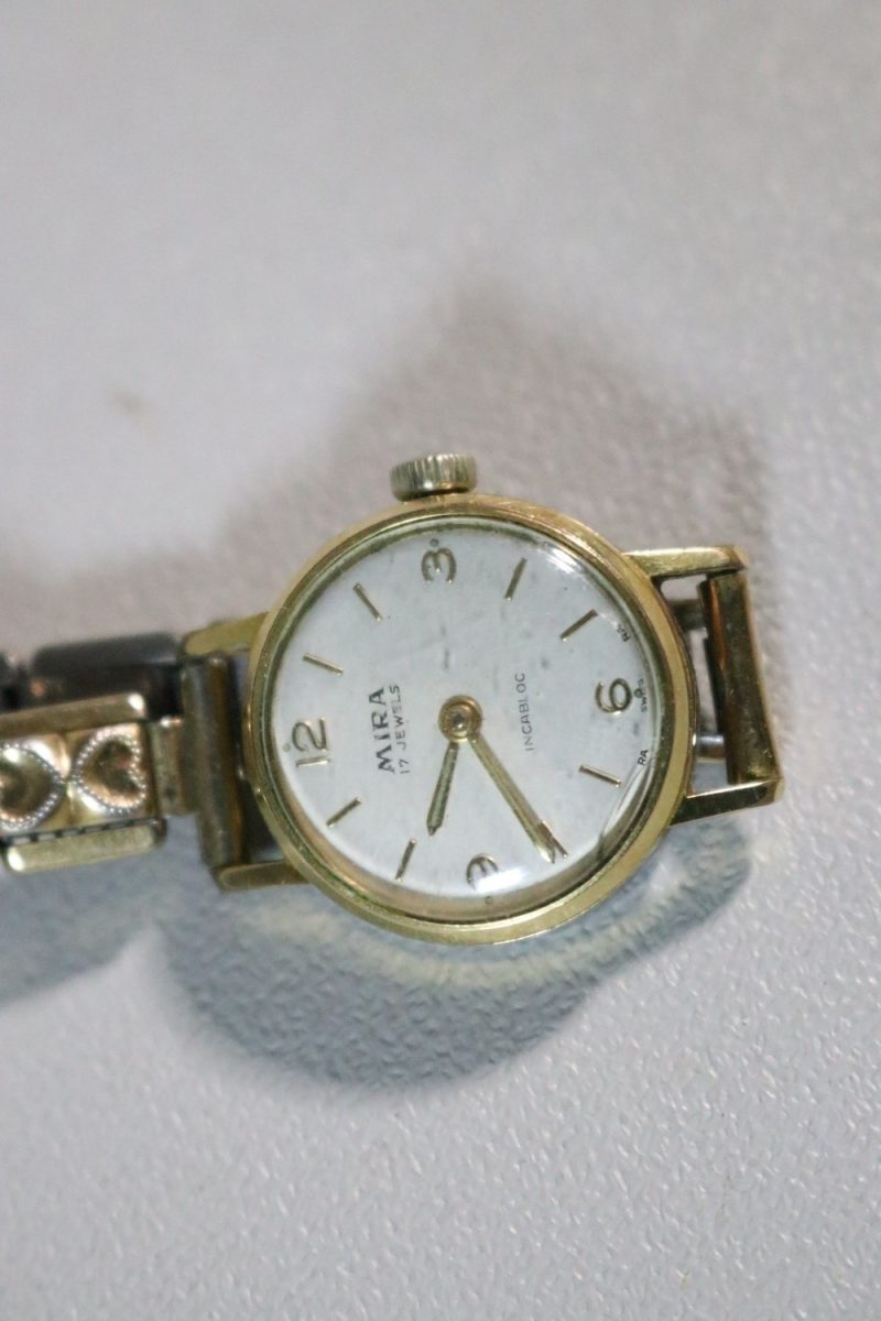 MIRA,  INCABLOC 17 JEWELS, Swiss made, 46733-97