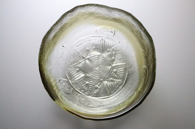 Unik Finsk Glasskål - Sköldpadda Design