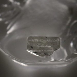 Glasskulptur, Mats Jonasson Svensk 28% Blykristall