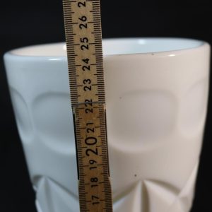 Hög vas, Mjölkglas / Opalglas