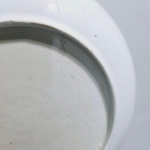 Kinesisk exportporslin armoriell middagstallrik, vapenporslin, cirka 1800