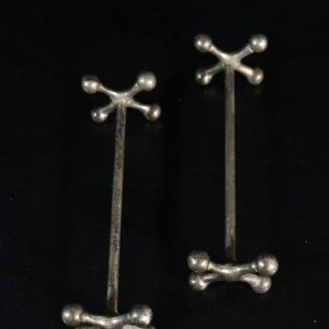 Antika Knivbänkar/Smörhundar från ca 1900 –  8,5 cm