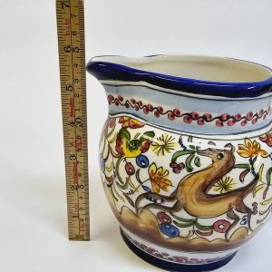 Handmålad Kanna från Portugal – 1700-talsinspirerad Dekor