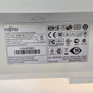 Fujitsu 22" LED-skärm - Perfekt för kontor och hem