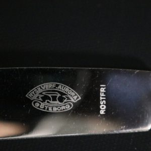 Antikt Bestickset - 14 Knivar från Nysilverfabriken Aurora, Göteborg