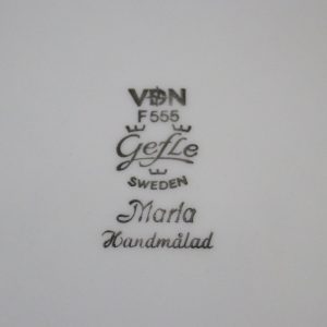 6st MATTALLRIKAR, GEFLE MARTA HANDMÅLADE