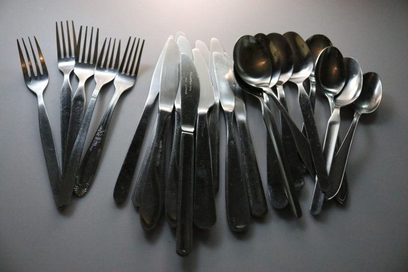 Bestick i rostfritt, Bestick i rostfritt, blandade