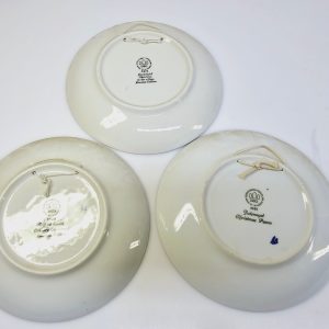 Set med 3 julassietter från B&G Copenhagen Porcelain – Limited Edition
