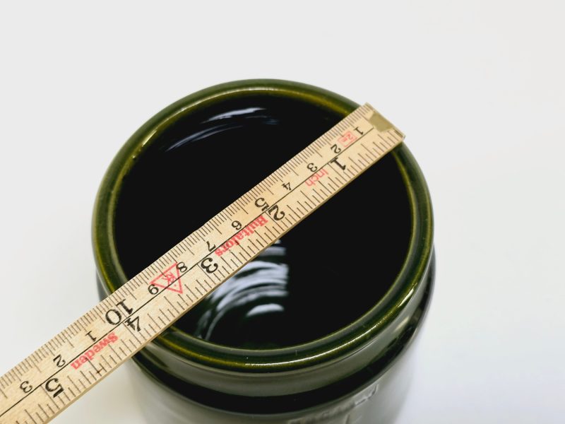 Höganäs Keramikburk ½L med trälock