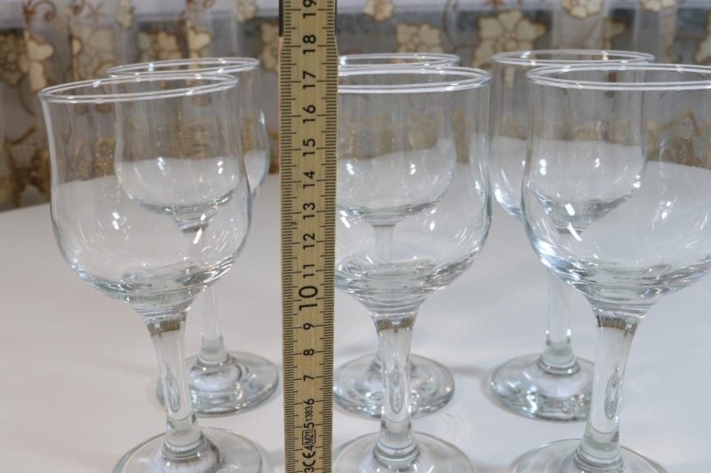 6st glas, 17cm