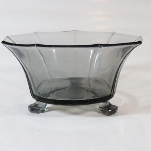 SKÅL, Art deco rökfärgat glas, Hovmantorp