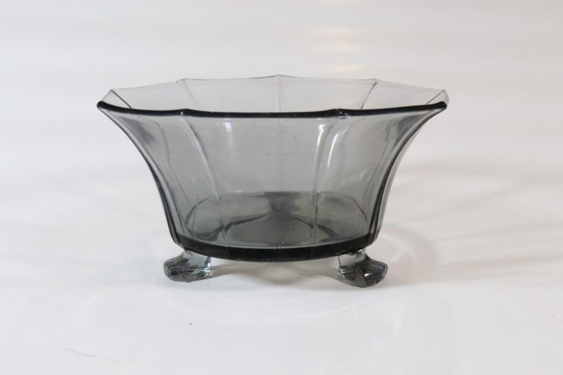 SKÅL, Art deco rökfärgat glas, Hovmantorp