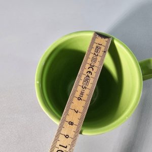Grön retro mugg