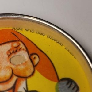 VINTAGE U.S. ZONE TYSKLAND SKIFTIGHET PUSSEL SPEL MAN OCH HUND