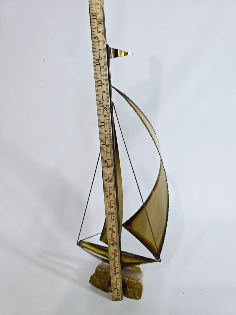 SKULPTUR, segelbåt, The Lady Bug Inc. LAHAINA, HAWAII, 1900-tal
