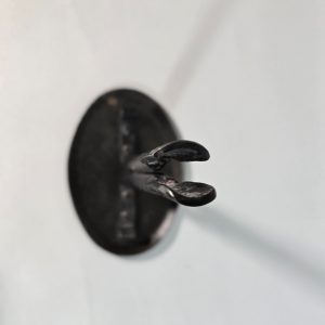 LJUSSTAKE, smide, spiralvriden dekor, höjd 18,5 cm