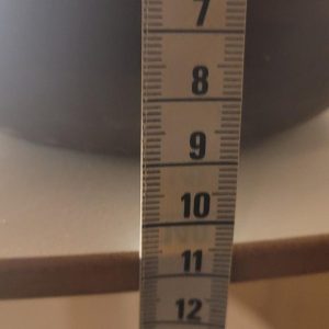 Brun keramikskål J.J