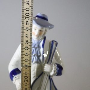 PORSLINSFIGUR. Barockstil, möjligen Tyskland