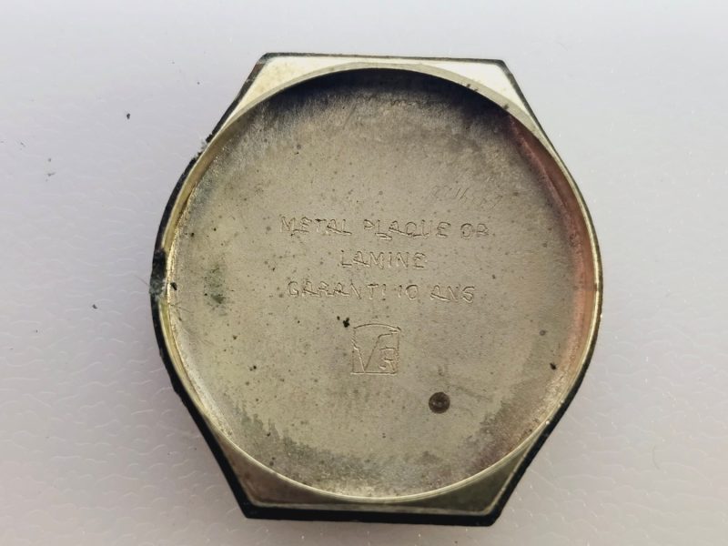 Elegant Vintage Damklocka i Guldplätering – Tidlös Charm