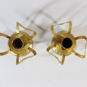Ljusstakar guldplated Argos mantorp, saknar prismor