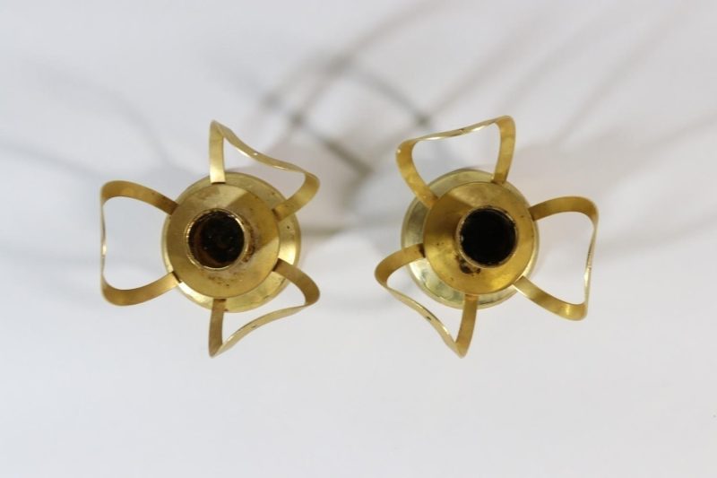 Ljusstakar guldplated Argos mantorp, saknar prismor