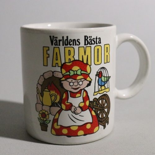 Charmig mugg "Världens bästa farmor" – en perfekt present!