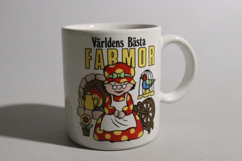 Charmig mugg "Världens bästa farmor" – en perfekt present!