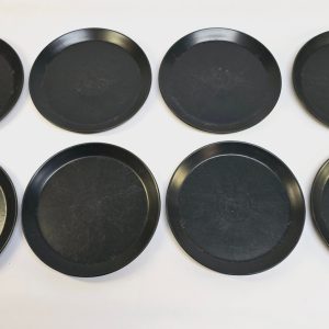 Höganäs stengodstallrikar av M-L Hellgren – Tidlös svensk design, 26 cm